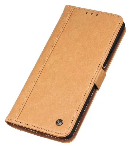 Samsung Galaxy S21 Plus Hoesje Portemonnee Kunstleer Book Case Bruin afbeelding 6