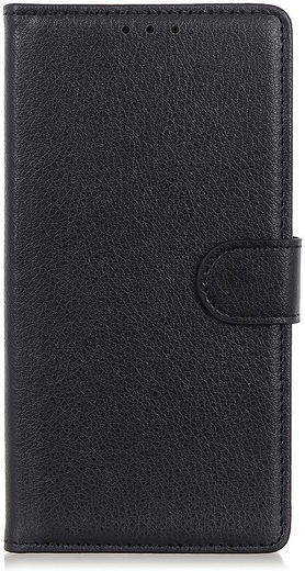 Samsung Galaxy S21 Plus Hoesje met Pasjes Book Case Kunstleer Zwart afbeelding 4