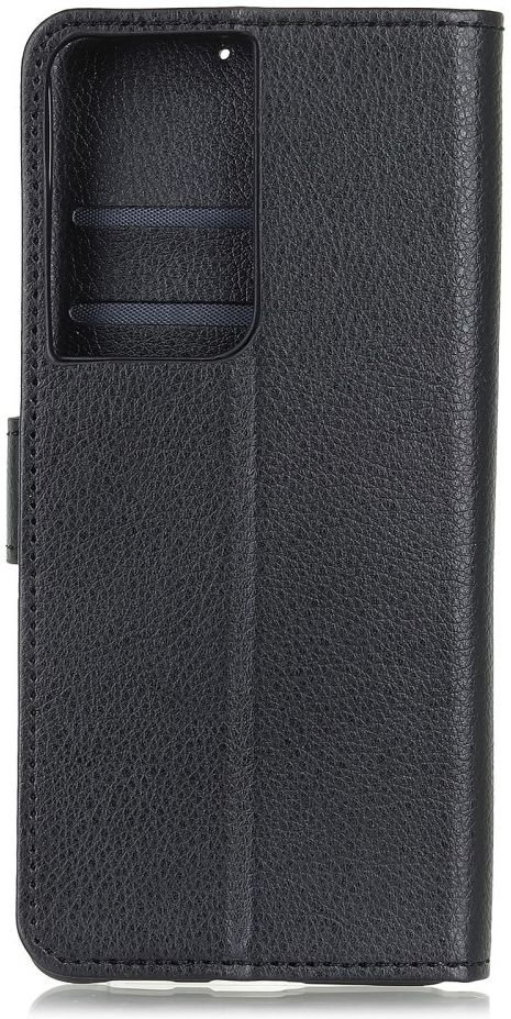 Samsung Galaxy S21 Ultra Hoesje met Pasjes Book Case Kunstleer Zwart afbeelding 6