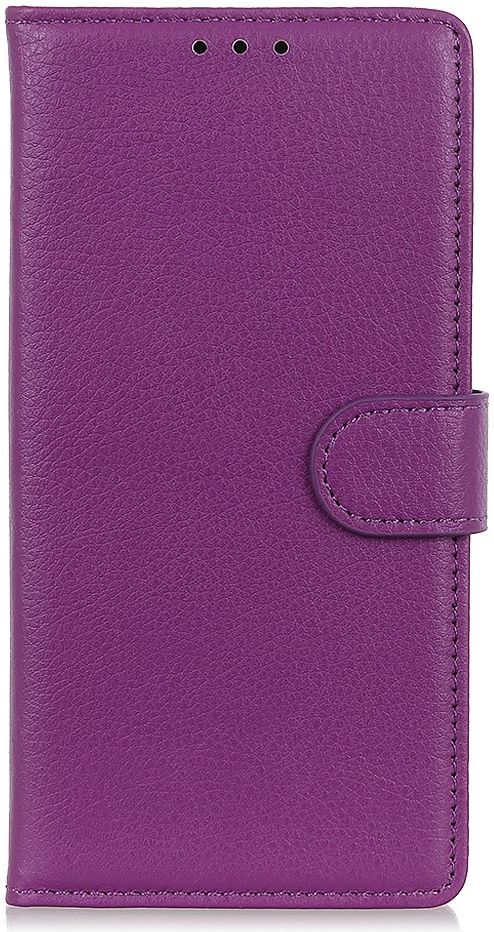 Samsung Galaxy S21 Ultra Hoesje met Pasjes Book Case Kunstleer Paars afbeelding 4