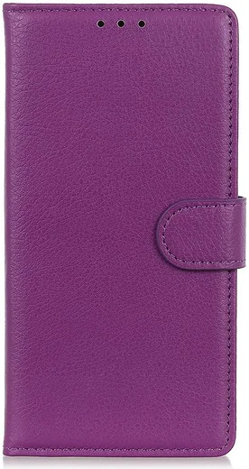 Samsung Galaxy S21 Ultra Hoesje met Pasjes Book Case Kunstleer Paars afbeelding 4