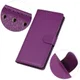 Samsung Galaxy S21 Ultra Hoesje met Pasjes Book Case Kunstleer Paars afbeelding 8