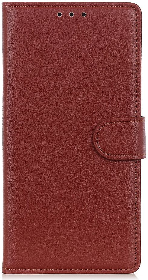 Samsung Galaxy S21 Ultra Hoesje met Pasjes Book Case Kunstleer Bruin afbeelding 4