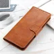 Samsung Galaxy S21 Ultra Hoesje Wallet Book Case Bruin afbeelding 2