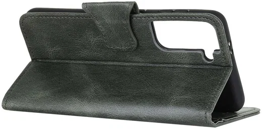 Samsung Galaxy S21 Plus Hoesje Wallet Book Case Groen afbeelding 7
