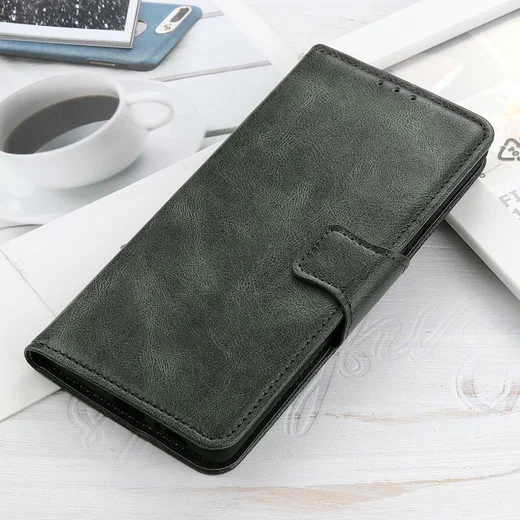Samsung Galaxy S21 Plus Hoesje Wallet Book Case Groen afbeelding 2