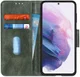Samsung Galaxy S21 Plus Hoesje Wallet Book Case Groen afbeelding 1