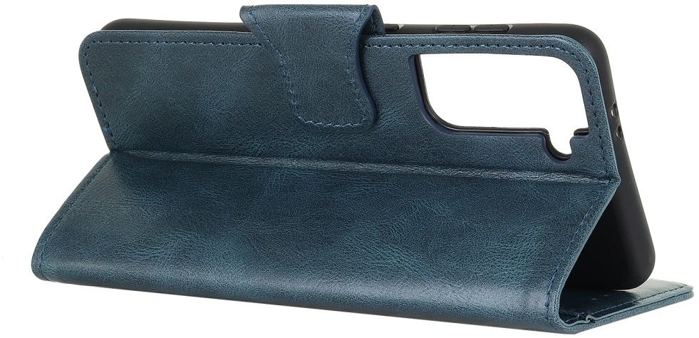 Samsung Galaxy S21 Plus Hoesje Wallet Book Case Blauw afbeelding 7