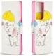 Samsung Galaxy S21 Ultra Portemonnee Hoesje met Olifant Print afbeelding 5