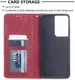 Samsung Galaxy S21 Ultra Hoesje Wallet Book Case Geometrie Rood afbeelding 7