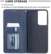 Samsung Galaxy S21 Ultra Hoesje Wallet Book Case Geometrie Blauw afbeelding 7