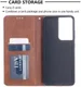 Samsung Galaxy S21 Ultra Hoesje Wallet Book Case Geometrie Coffee afbeelding 7