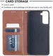 Samsung Galaxy S21 Plus Hoesje Wallet Book Case Geometrie Design Bruin afbeelding 7