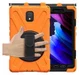 Samsung Galaxy Tab Active 3 Hoes met Kickstand en Handriem Oranje afbeelding 7