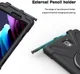 Samsung Tab Active 3 Hoes met Kickstand en Handriem Zwart afbeelding 4
