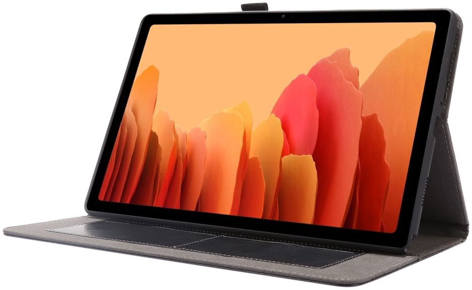 Samsung Galaxy Tab A7 (2020 / 2022) Hoes Portemonnee Book Case Zwart afbeelding 6