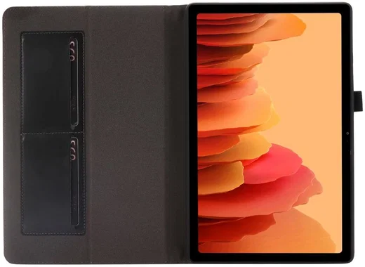 Samsung Galaxy Tab A7 (2020 / 2022) Hoes Portemonnee Book Case Zwart afbeelding 2