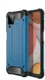 Samsung Galaxy A12 Hoesje Hybride Shock Proof Back Cover Blauw afbeelding 1