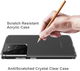 Samsung Galaxy S21 Ultra Hoesje Hybride Armor Back Cover Transparant afbeelding 9