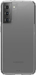 Samsung Galaxy S21 Plus Hoesje Hybride Armor Back Cover Transparant afbeelding
