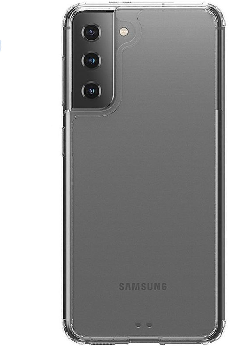 Samsung Galaxy S21 Hoesje Hybride Armor Back Cover Transparant afbeelding 4