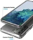 Samsung Galaxy S21 Hoesje Hybride Armor Back Cover Transparant afbeelding 2