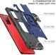 Samsung Galaxy S20 FE Hoesje Back Cover Shockproof met Kickstand Blauw afbeelding 4