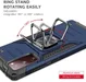 Samsung Galaxy S20 FE Hoesje Back Cover Shockproof met Kickstand Blauw afbeelding 5