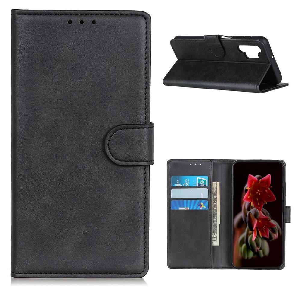 Samsung Galaxy A32 5G Hoesje Portemonnee Book Case Zwart afbeelding 3