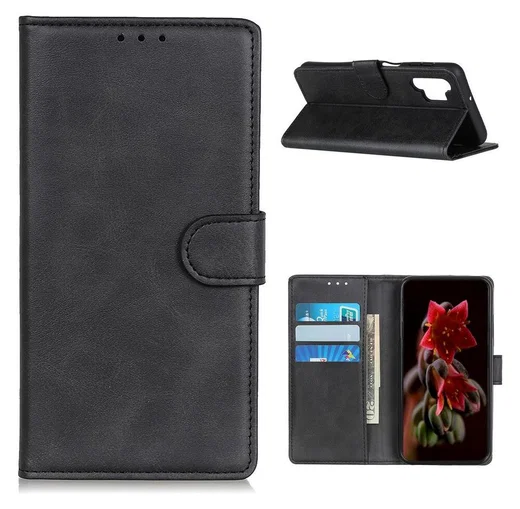 Samsung Galaxy A32 5G Hoesje Portemonnee Book Case Zwart afbeelding 3