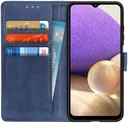 Samsung Galaxy A32 5G Hoesje Portemonnee Book Case Blauw