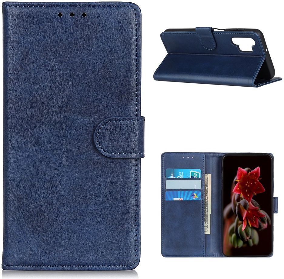 Samsung Galaxy A32 5G Hoesje Portemonnee Book Case Blauw afbeelding 3