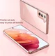 Samsung Galaxy S21 Hoesje Dun TPU Back Cover Transparant afbeelding 5