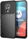 Motorola Moto E7 Hoesje TPU Thunder Design Zwart afbeelding 1