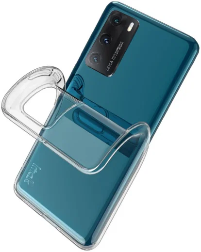 IMAK UX-5 Motorola Moto G9 Plus Hoesje Flexibel en Dun TPU Transparant afbeelding 2
