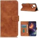 Motorola Moto G9 Power Hoesje Retro Wallet Book Case Bruin afbeelding 3