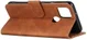 Motorola Moto G9 Power Hoesje Retro Wallet Book Case Bruin afbeelding 6