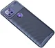 Motorola Moto G 5G (2020) Hoesje Siliconen Carbon TPU Back Cover Blauw afbeelding 2