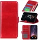 Motorola Moto G9 Power Hoesje Portemonnee Crazy Horse Book Case Rood afbeelding 3