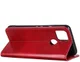 Motorola Moto G9 Power Hoesje Portemonnee Crazy Horse Book Case Rood afbeelding 5