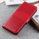 Motorola Moto G9 Power Hoesje Portemonnee Crazy Horse Book Case Rood afbeelding 2
