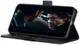 Motorola G9 Power Book Case Hoesje Book Case Retro Wallet Zwart afbeelding 5