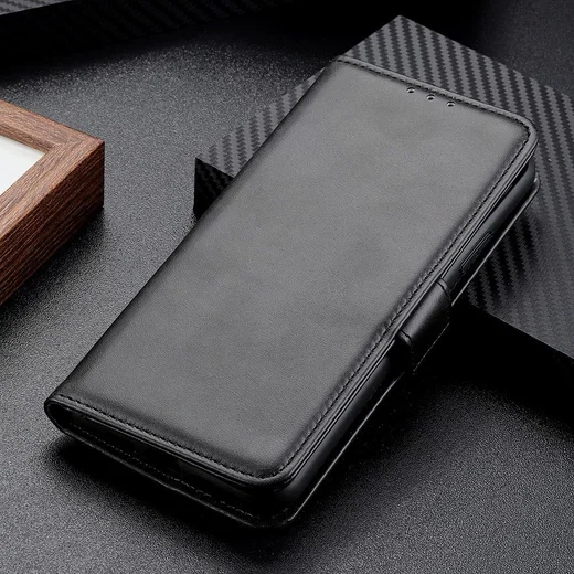 Motorola G9 Power Book Case Hoesje Book Case Retro Wallet Zwart afbeelding 8