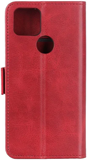 Motorola G9 Power Book Case Hoesje Book Case Retro Wallet Rood afbeelding 7