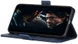 Motorola G9 Power Book Case Hoesje Book Case Retro Wallet Blauw afbeelding 7