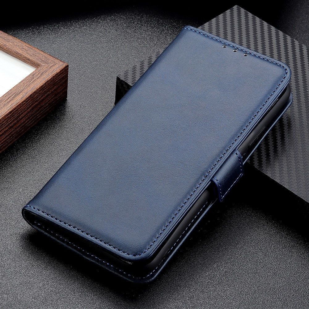 Motorola G9 Power Book Case Hoesje Book Case Retro Wallet Blauw afbeelding 8
