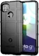 Motorola Moto G9 Power Hoesje Shock Proof Rugged Shield Zwart afbeelding 1