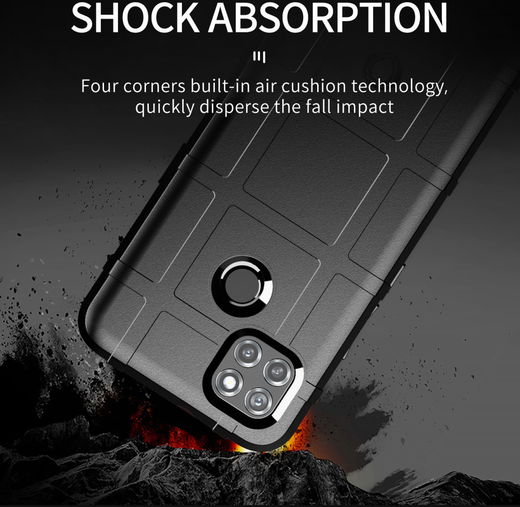 Motorola Moto G9 Power Hoesje Shock Proof Rugged Shield Groen afbeelding 2