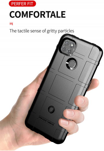 Motorola Moto G9 Power Hoesje Shock Proof Rugged Shield Groen afbeelding 4