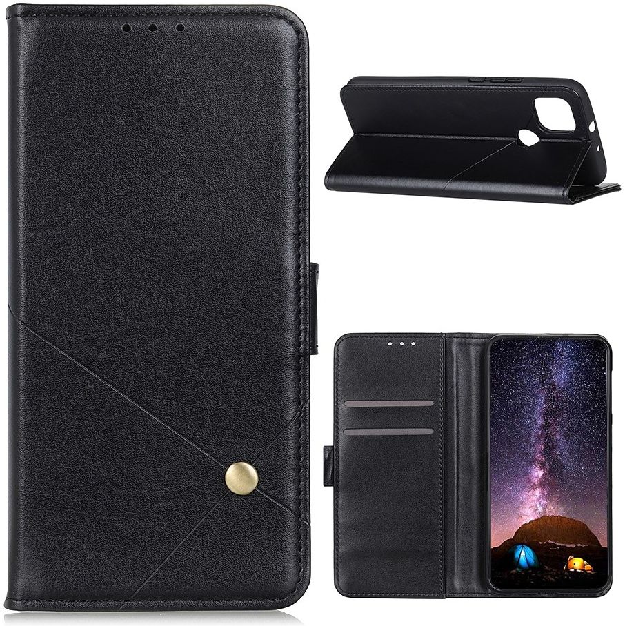 Motorola Moto G9 Power Hoesje Wallet Book Case Zwart afbeelding 4